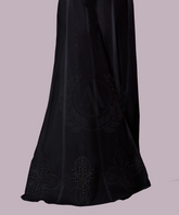 BLACK CHIKANKARI SHARARA PANT