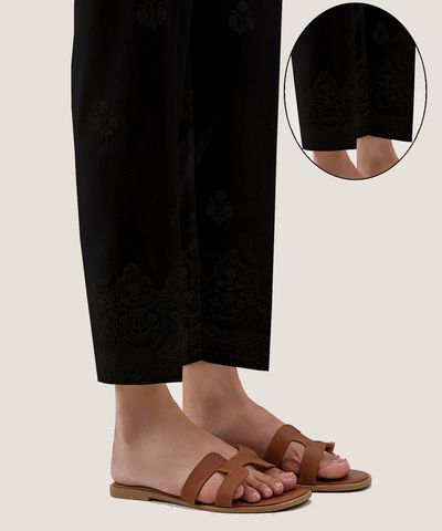 PACK OF 2 EMROIDERED STRAIGHT PANT - PRE BOOKING